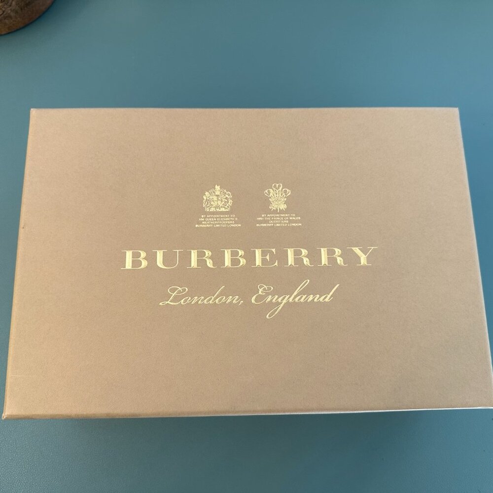 BURBERRY HOUSE CHECK AND GRAINY LEATHER CONTINENTAL WALLET - Picture 5 of 8